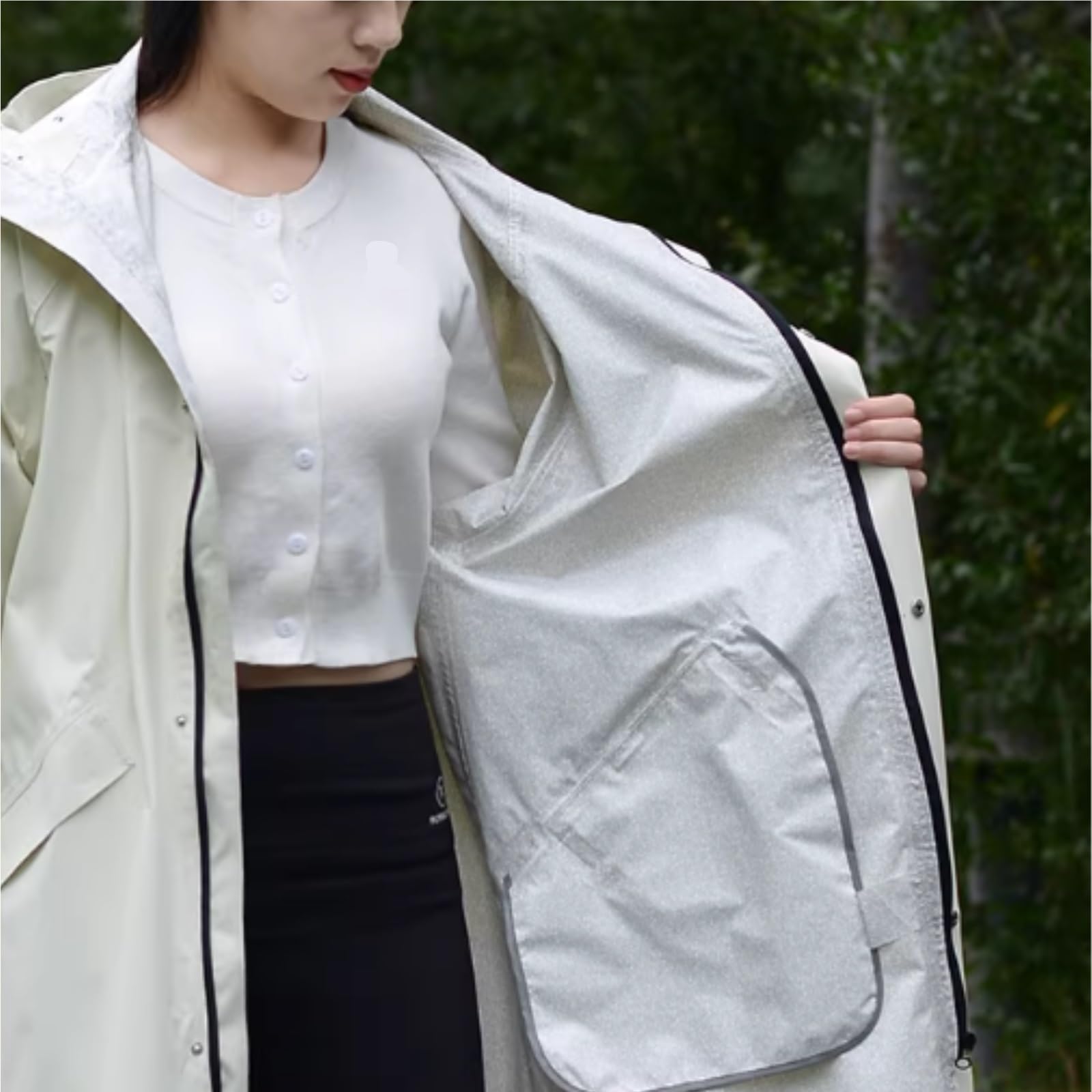 Poncho Antipioggia Impermeabile Poncho Da Ciclismo For Esterno Con Protezione Antipioggia For Tutto Il Corpo Impermeabile Lungo Mantella Antipioggia