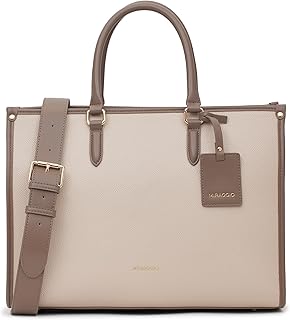 Miraggio Denice Tote Bag for Women | Tote Bags for Women for Office Use | Fits Upto 16" Laptop | Ladies Shoulder Purse