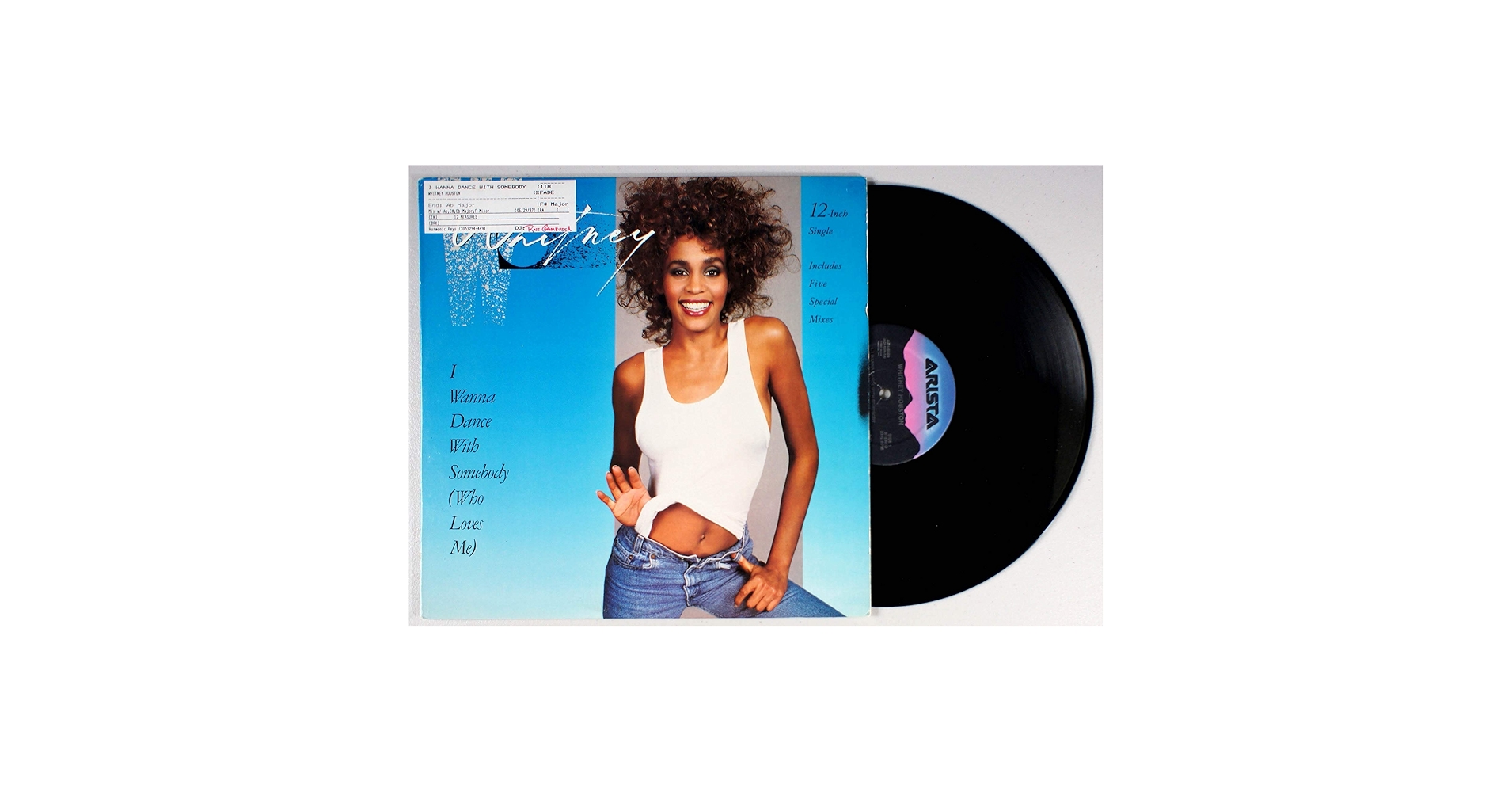 12” Whitney Houston I Wanna Dance With OCEP17120 ARISTA Philippines Vinyl /00250 Whitney Houston – I Wanna Dance With Somebody (Who Loves Me