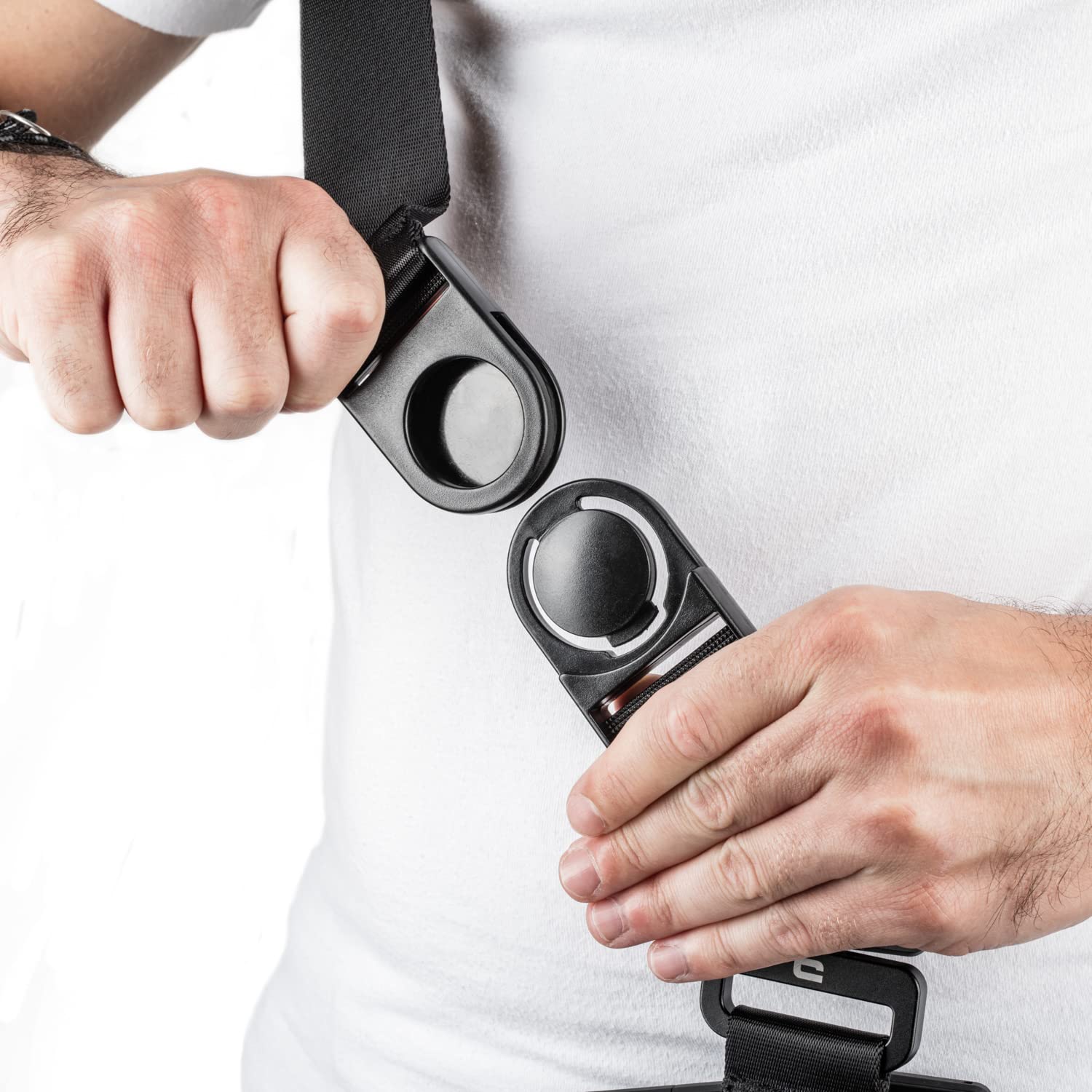 CROSSCALL X-Strap Bandoulière a/poignée rotative Core-T4 rouge