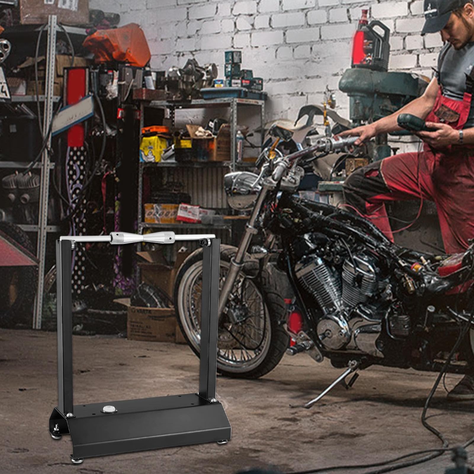 Equilibrador de ruedas de motocicleta, equilibrador de burbujas para ruedas de moto de cross, pernos de centrado ajustables, herramienta esencial de mantenimiento para deportes de potencia, fácil de