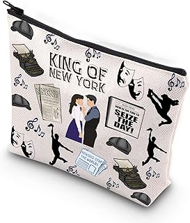 Newsies Broadway Musical Themed Makeup Bag Musical Inspired Gift Drama Actor Actress Gifts (Musical newsies)