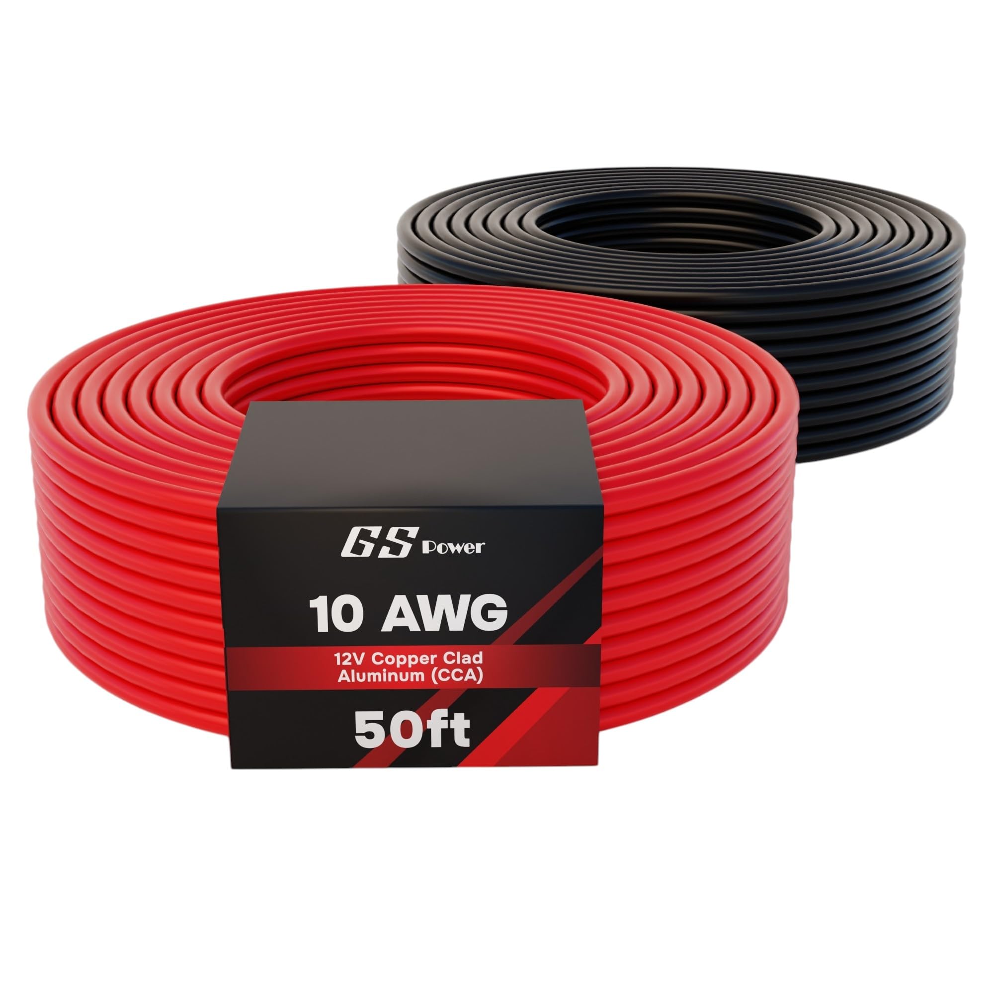 GS Power 100ft CCA 10 Gauge Wire