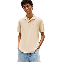 Tommy Jeans Tjm Reg Ess Polo Ext Dm0dm22711 S/S, Beige (White Clay)