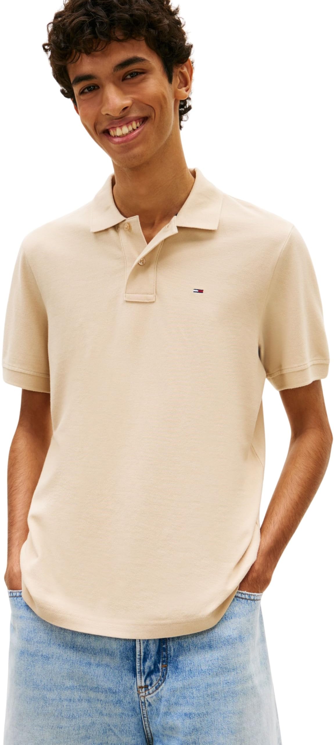 Tommy Jeans Herren TJM Reg ESS Polo EXT Dm0dm22711 S/S Poloshirt (1er Pack)
