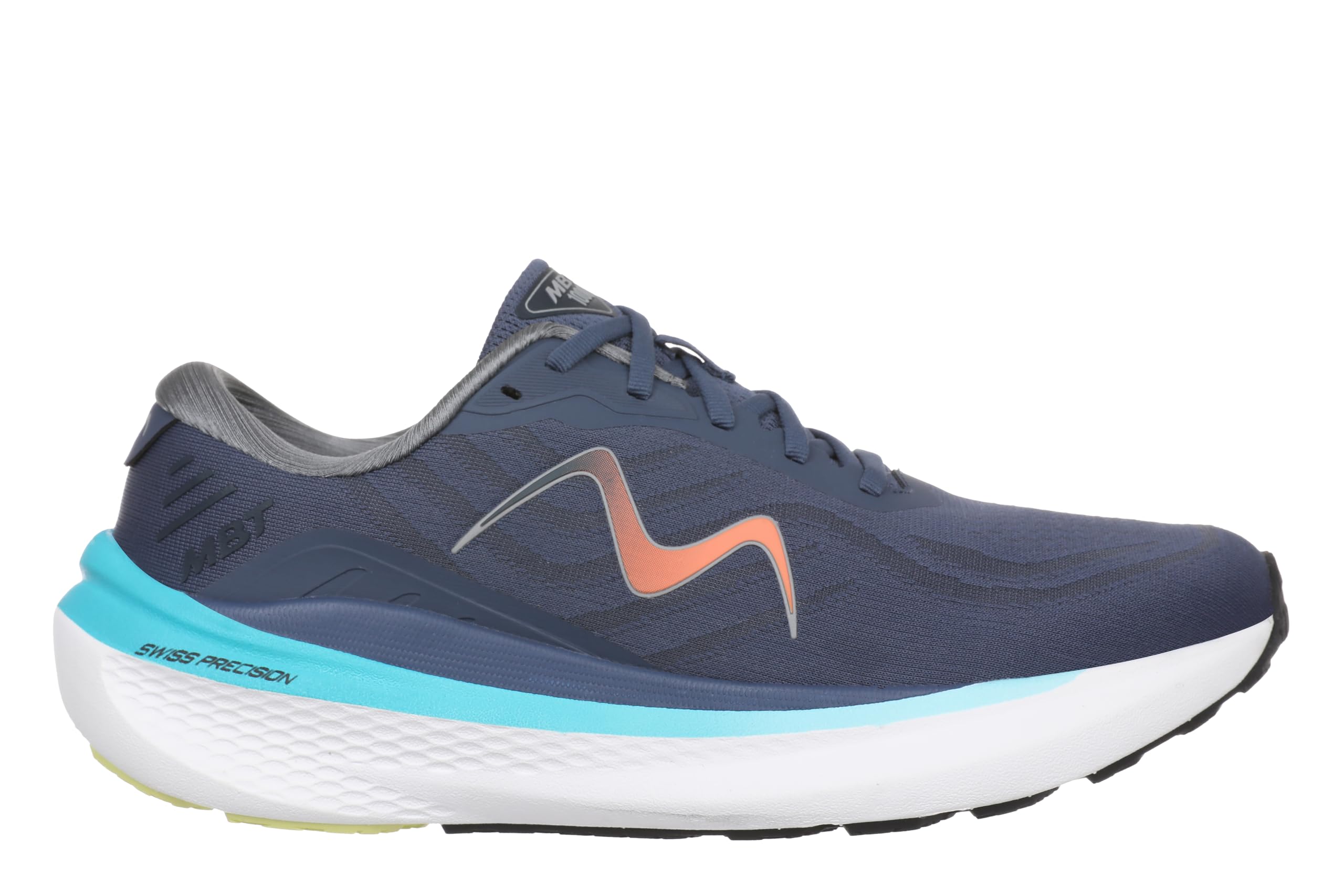 MBT-1000 Lace UP Zapatillas de Deporte para Hombre. Deportivas para Correr Anatómicas y Cómodas. Calzado Fisiológico Confort y Estabilidad con Suela Curva. Sneakers Running