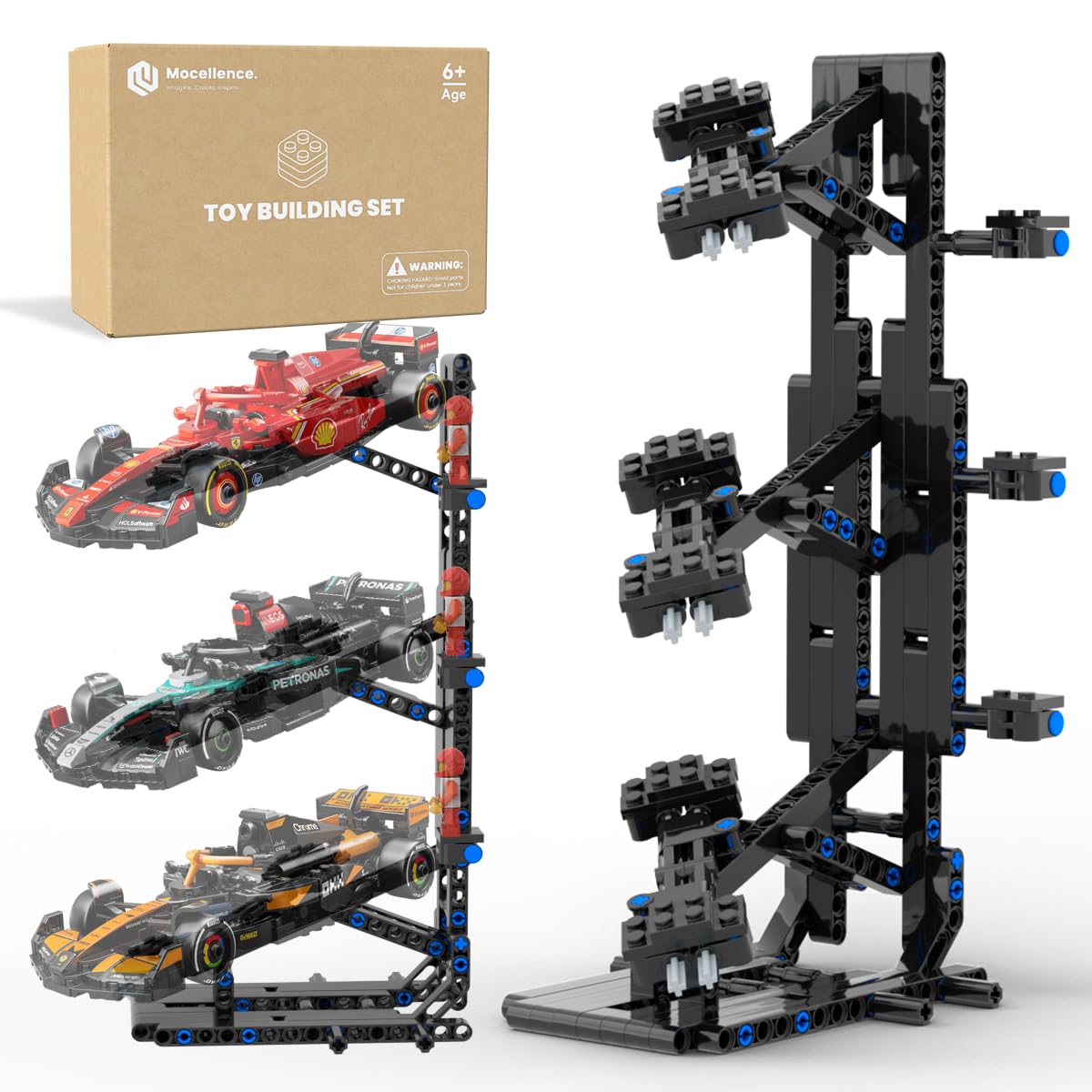 Amazon.com: Mocellence Display Stand for Lego Speed Champions