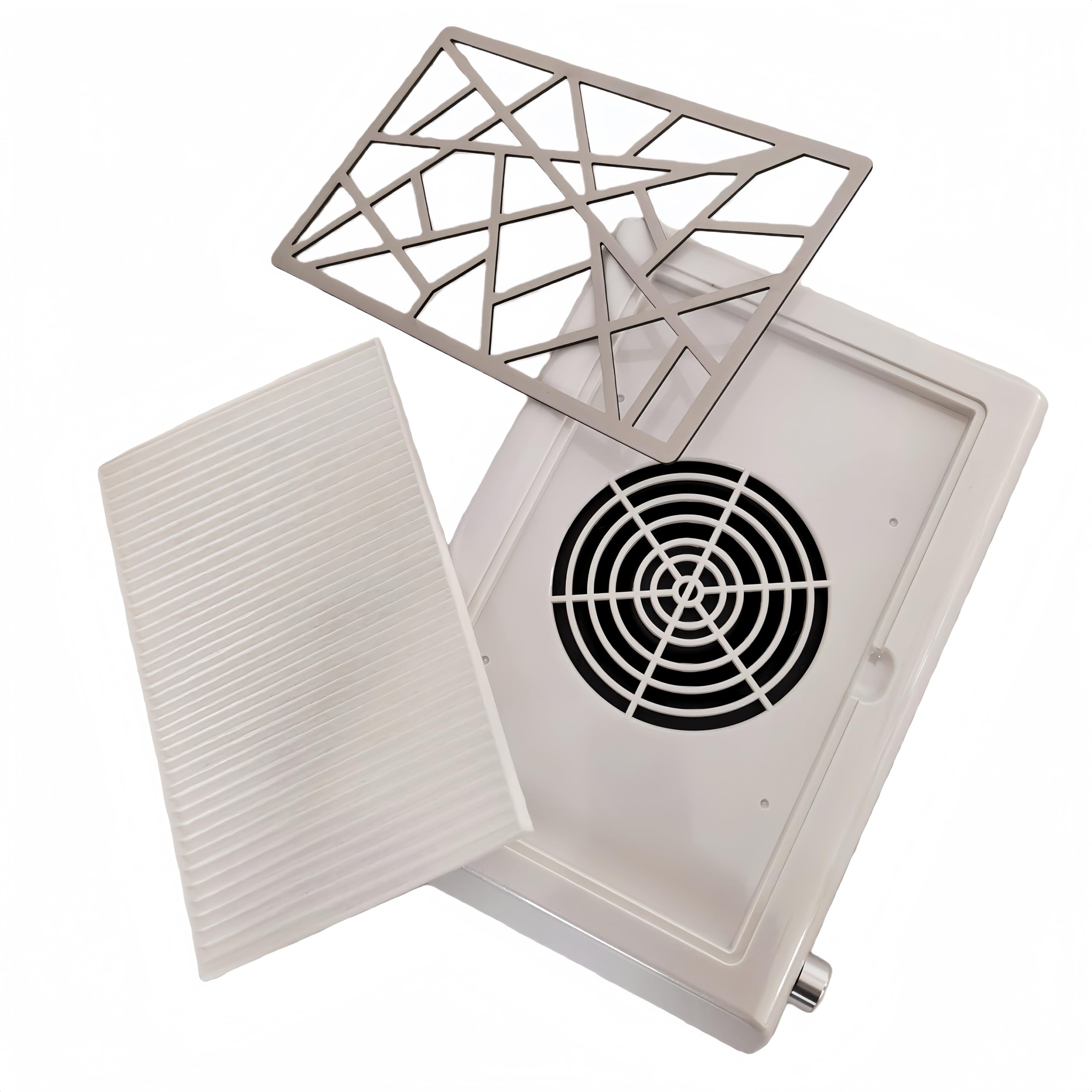 Aspirateur à Ongles Professionnel avec Filtre HEPA et Aspiration Réglable