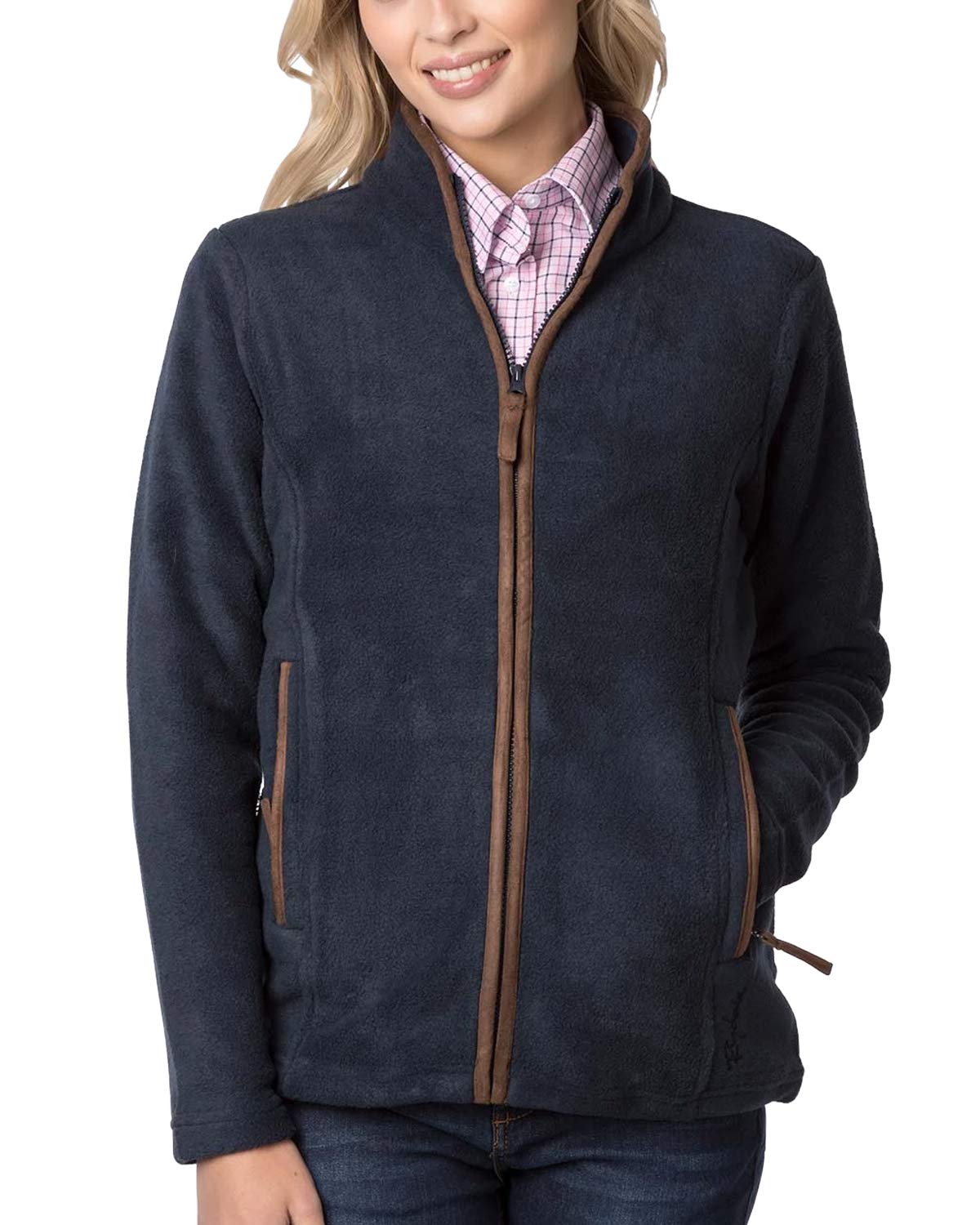 Rydale Ladies Huggate Fleece Jacket (Ink, 10)