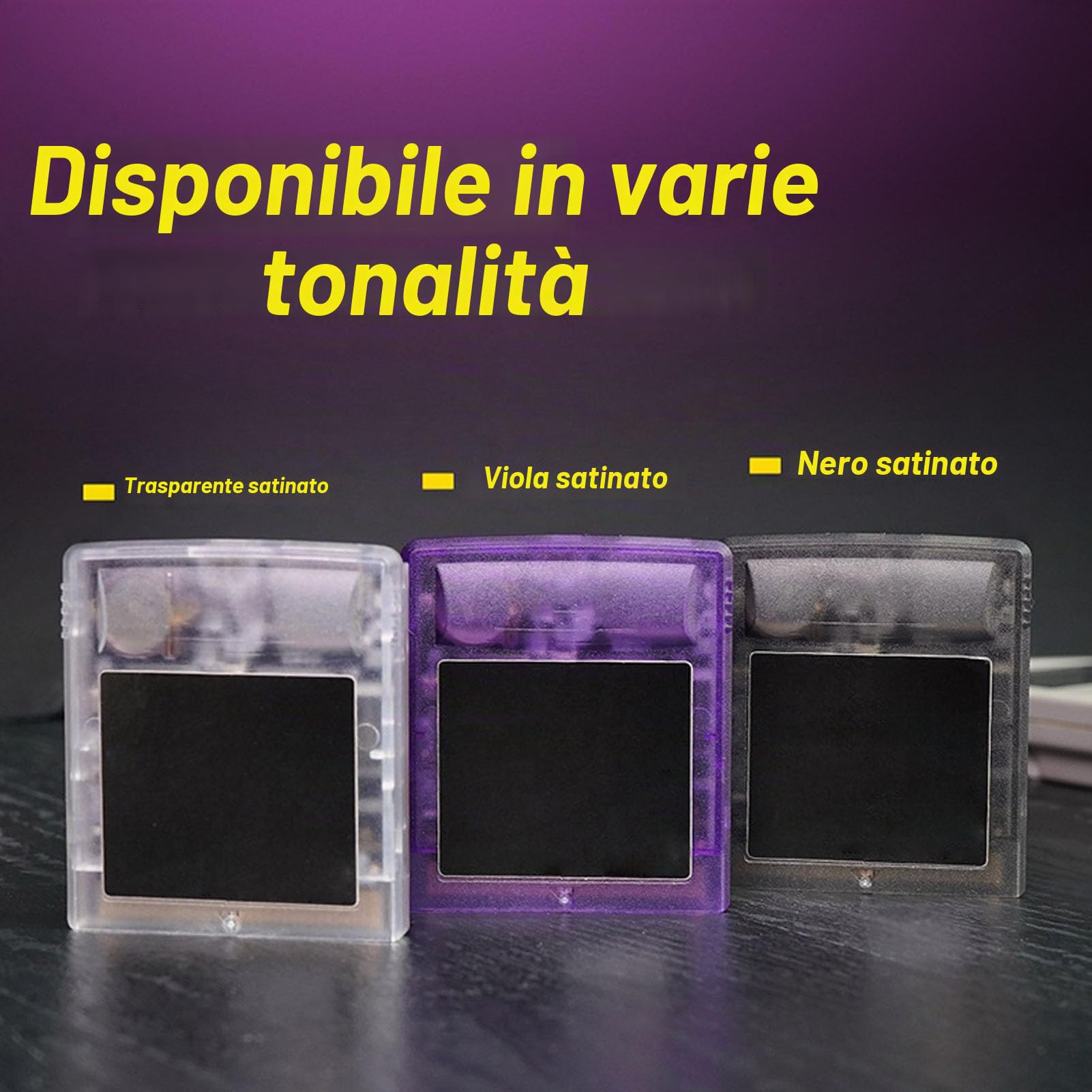 Scheda di Memoria Flash Professionale da Gioco 1000 in 1 per Gameboy Color, Scheda di Memoria 8G per Gameboy Advance SP con Gestione dei File Semplicemente Trascinando e (Bianco