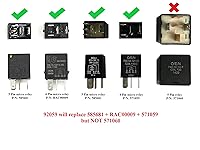 Vista 1 de Royal Enfield Himalayan Scram 5 Pin Micro Relay Upgrade Inyector de bomba de combustible Etc, RE 411. JL Missouri Parts & Misc.