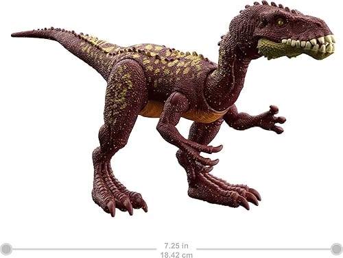 Miniatura 2 de Jurassic World Fierce Force Masiakasaurus Camp Cretácico Auténtico dinosaurio Strike Figura de acción, articulaciones móviles, regalo para fanáticos