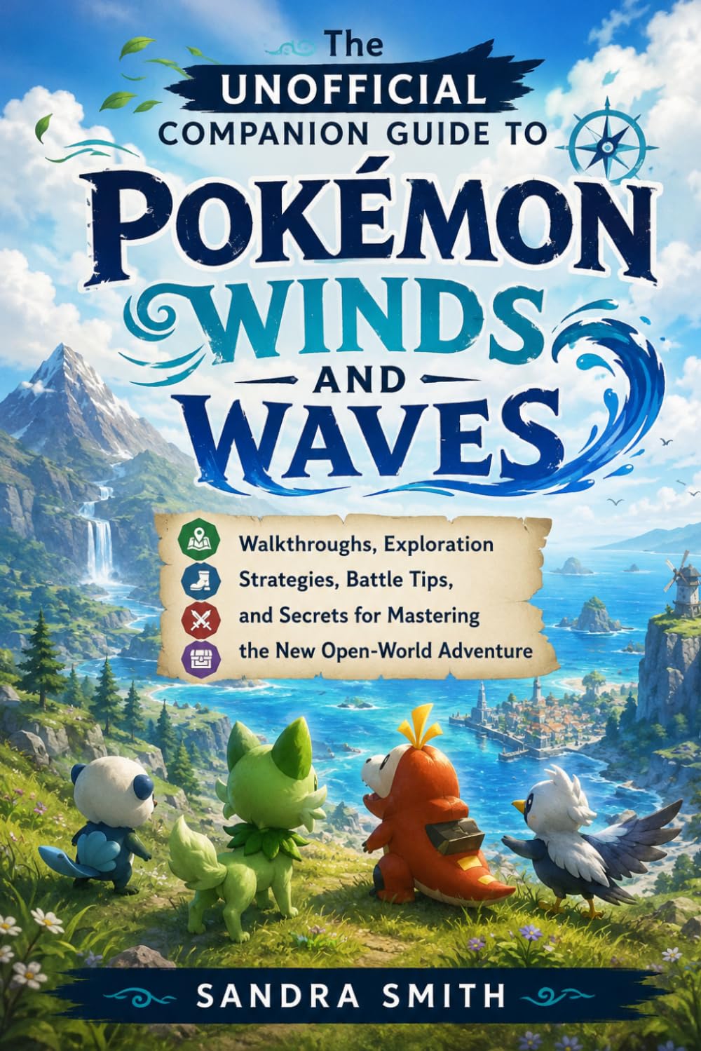 The Unofficial Companion Guide to Pokémon Winds and Waves: Walkthroughs, Exploration Strategies, Battle Tips, and Secrets for Mastering the New Open-World Adventure