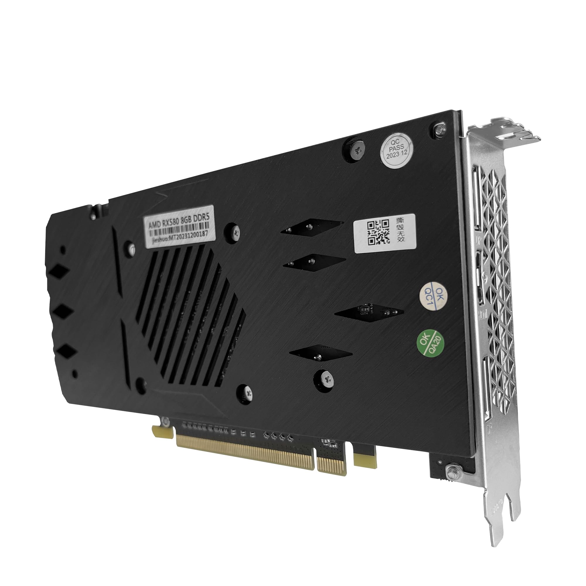 AMD RX 580 8GB GPU Graphics Card with Dual Fans 256bit DP/HDMI PCI Express 3.0 16X Desktop Computer Graphics Card fro Gaming PC