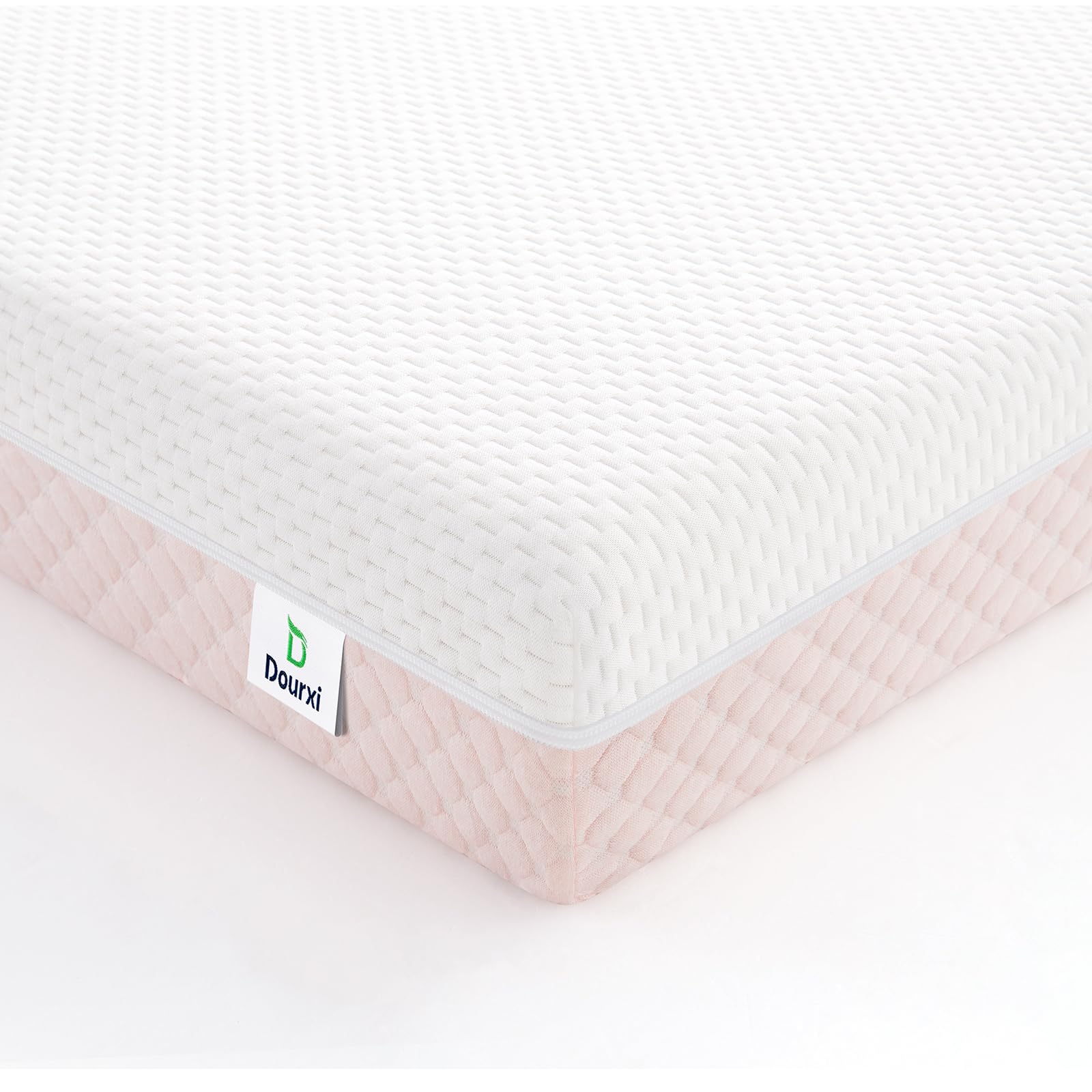 Dourxi Mini Crib Mattress, 38x24x4 Inch Dual-Sided Gel Memory Foam Mattress