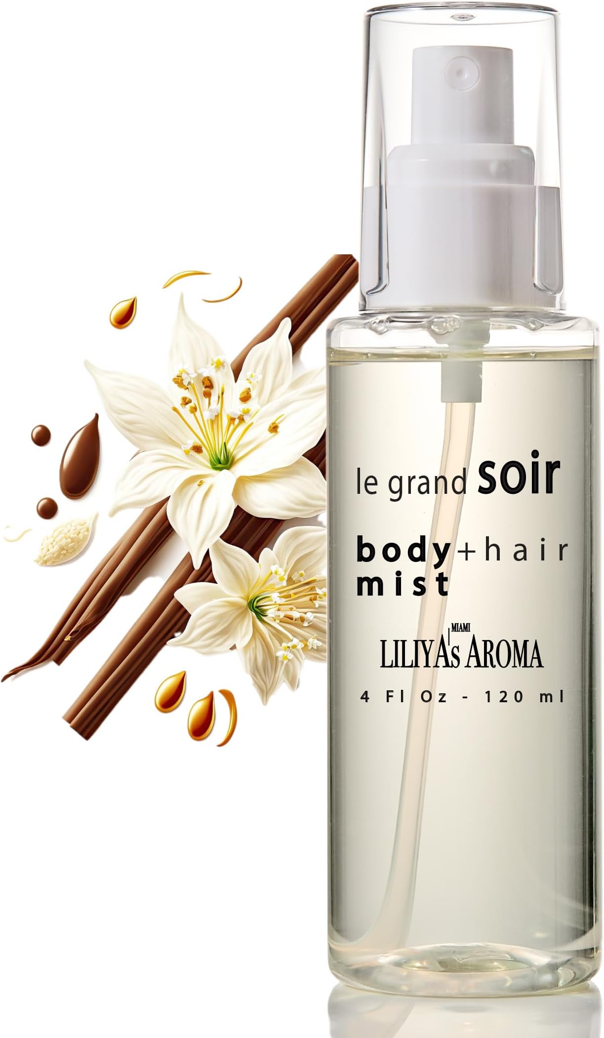 Amazon.com : Liliya's Aroma Perfume Lemon - Ginger with Citrus Vegan ...