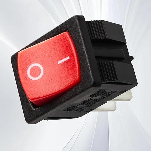 Miniatura 9 de Interruptor basculante de encendidoapagado de 8 amperios y 4 pines para aspiradora en seco y húmedo, interruptor de vacío de encendido y apagado