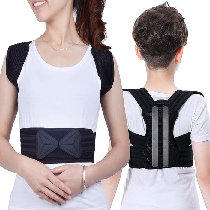 Buy Professional Posture Corrector for Kids and Teens, Updated Upper Back Posture Brace for