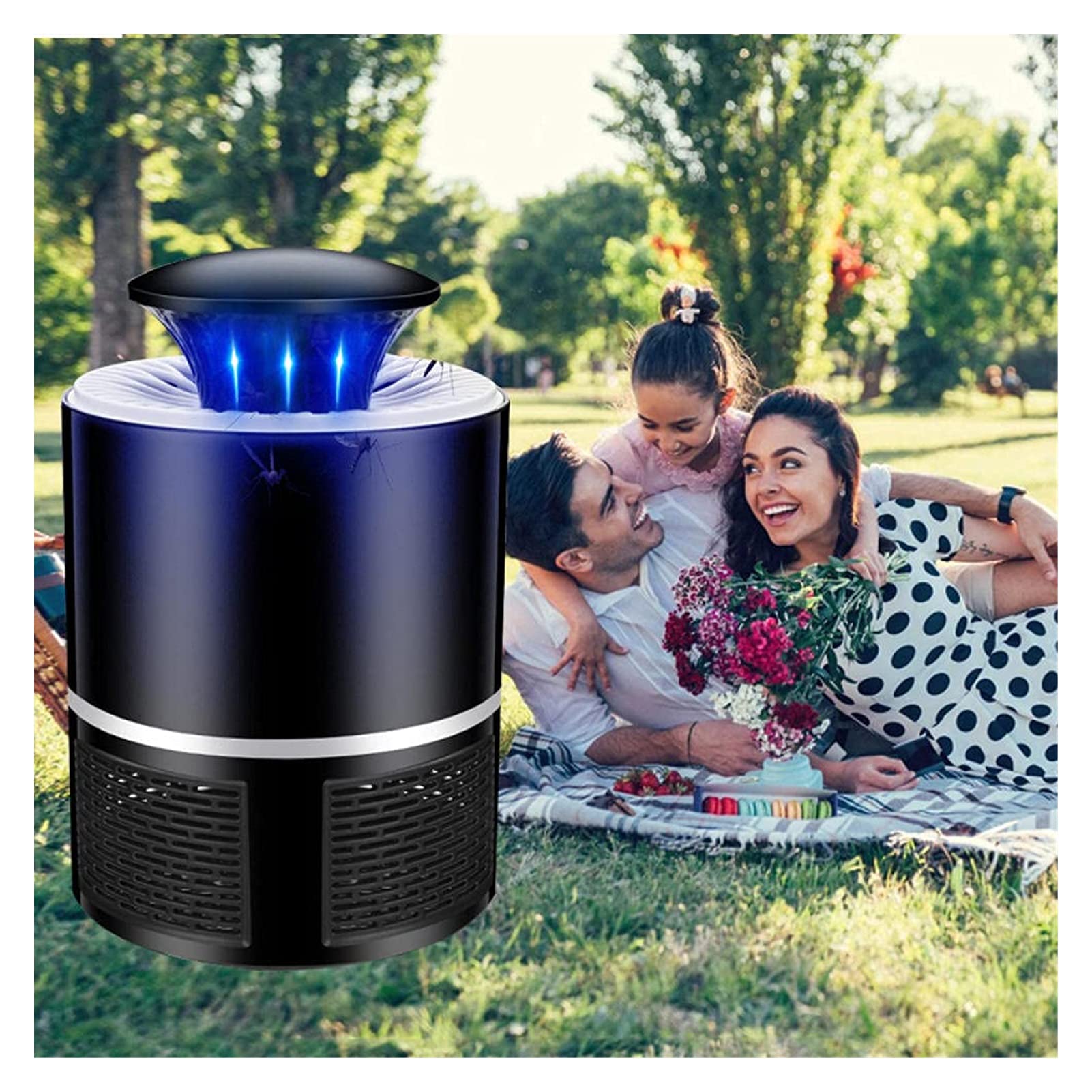 Trampa para Mosquitos, matamosquitos, lámpara Repelente de Mosquitos, lámpara antimosquitos, matainsectos eléctrico, matamosquitos para el hogar, Interior, Dormitorio, Repelente de Insectos