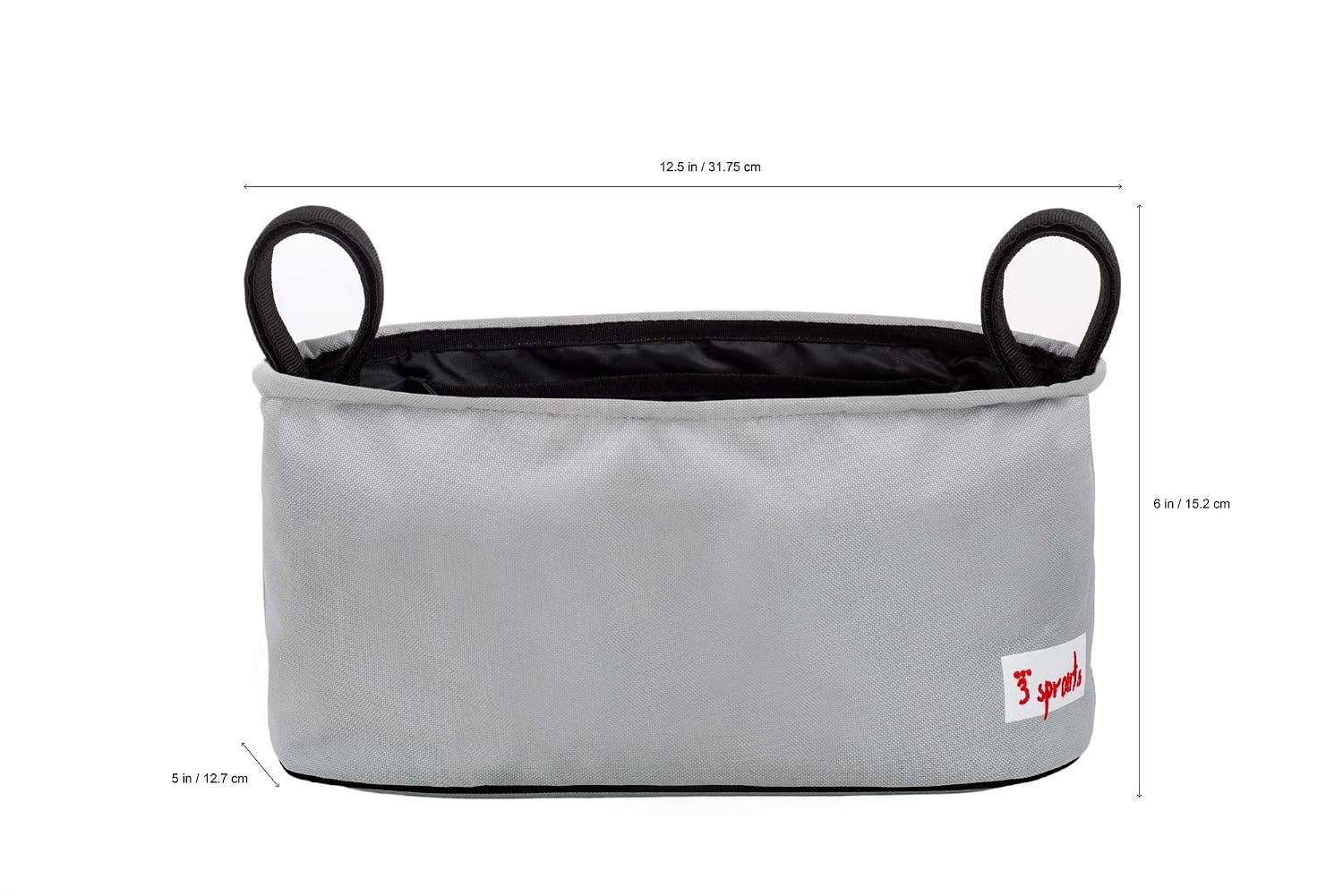 3 Sprouts Universal Stroller Organizer - Baby Jogger Caddy with Cup Holder, Whale