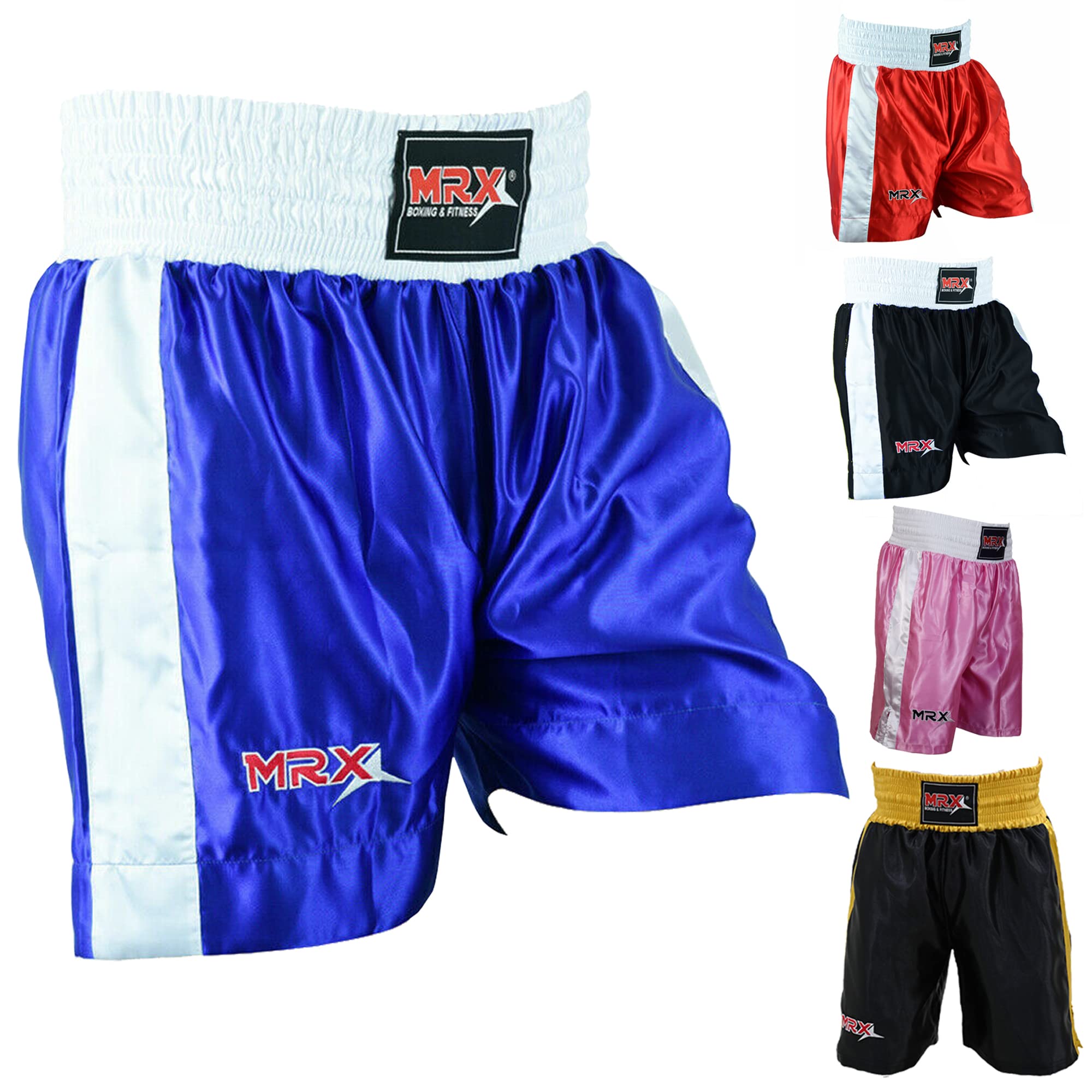 MRX BOXING & FITNESSMen Boxing Shorts for Boxing Training Fitness Gym Cage Fight MMA Mauy Thai Kickboxing Trunks Clothing