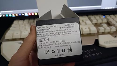 Miniatura 10 de Sin carga Infinite Energy Unlimited Batería reemplazable súper brillante 850 lúmenes bicicleta cabeza delantera luz faro noche impermeable IPX6 3