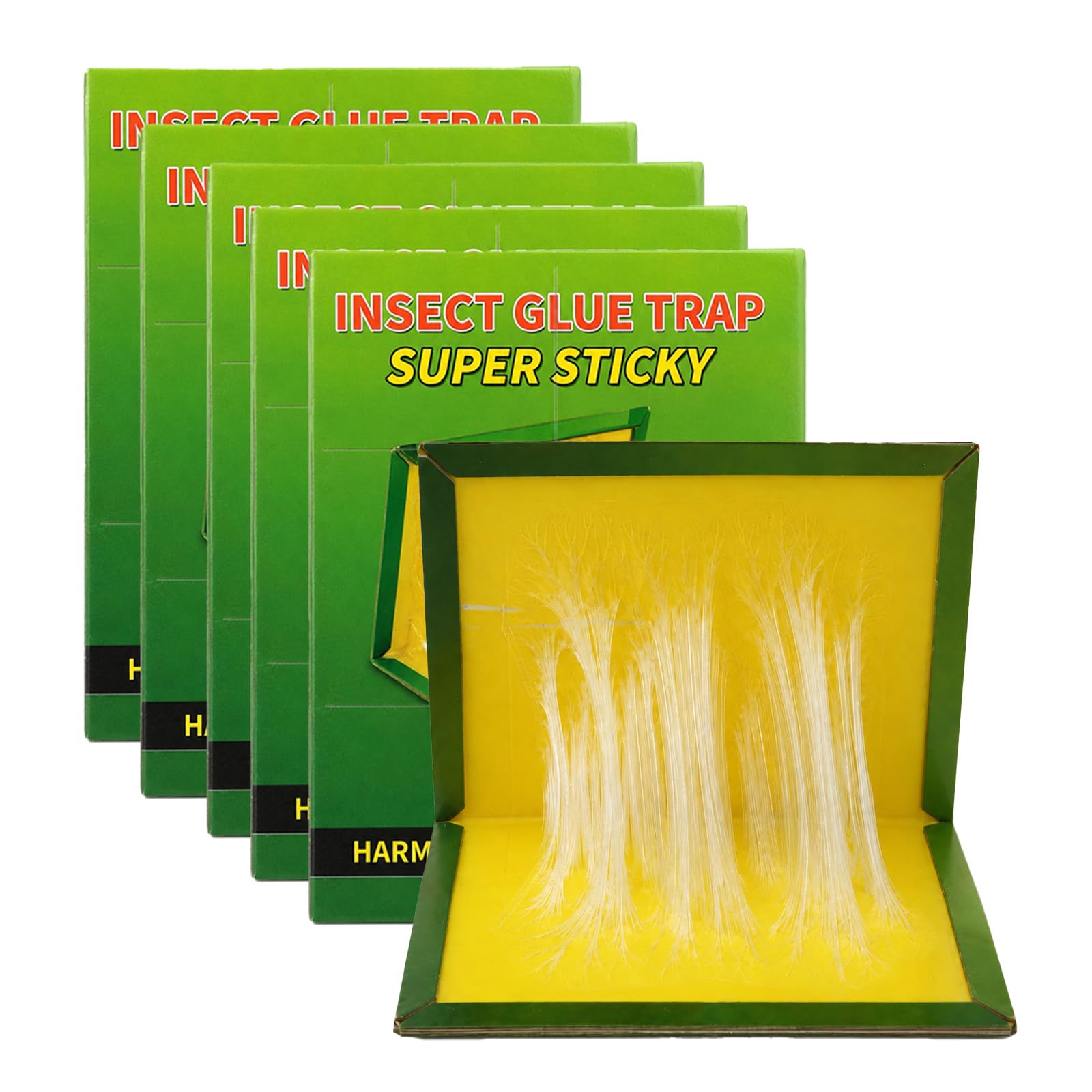 Sticky Pest Traps for Multiple Insects Indoor Outdoor (5 PCS)