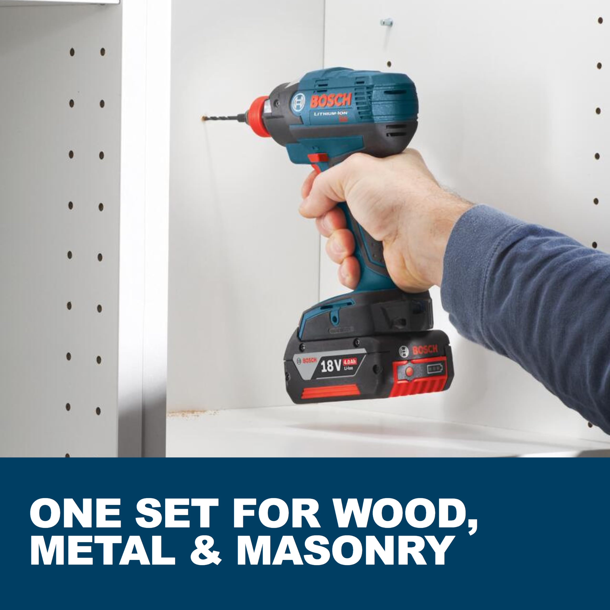 BOSCH Ms4091 Kit de perçage et de conduite 91 pièces