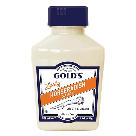 Gold’s Zesty Horseradish Sauce Kosher Certified, Gluten