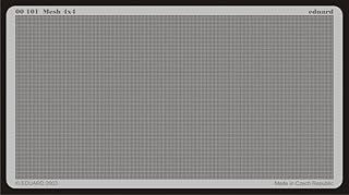 Eduard AccessoriesÂ â€“Â 00101Â Model Accessories Grid/Mesh 4Â x 4