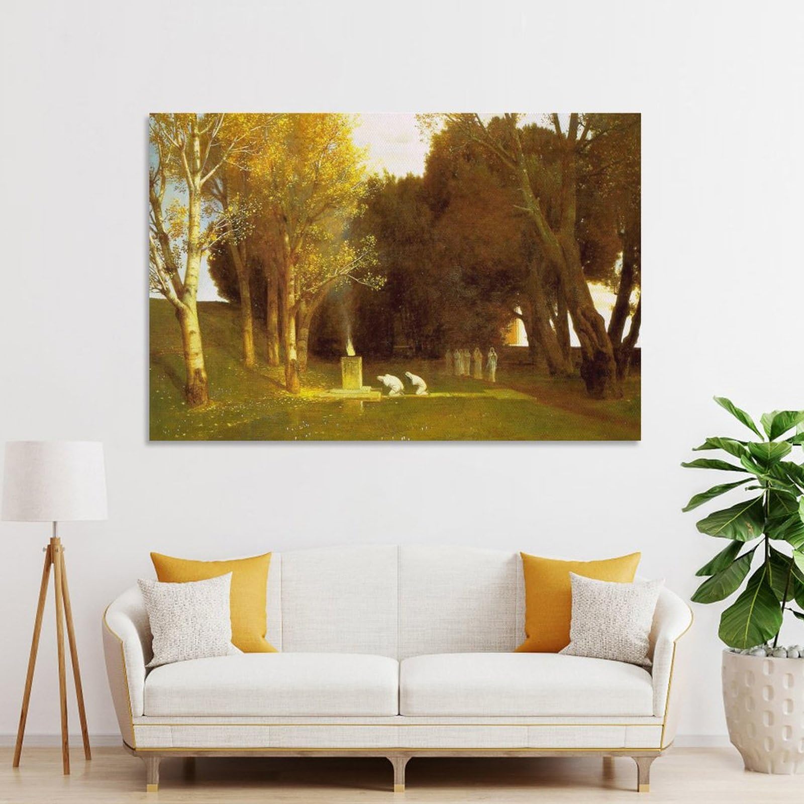 Amazon.co.jp: Arnold Böcklinアルノルトベックリンポスター絵画作品
