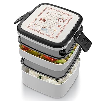 マロンクリーム　ゴミ箱　② レトロ マロンクリーム お弁当箱 サンリオ 2段 ランチボックス