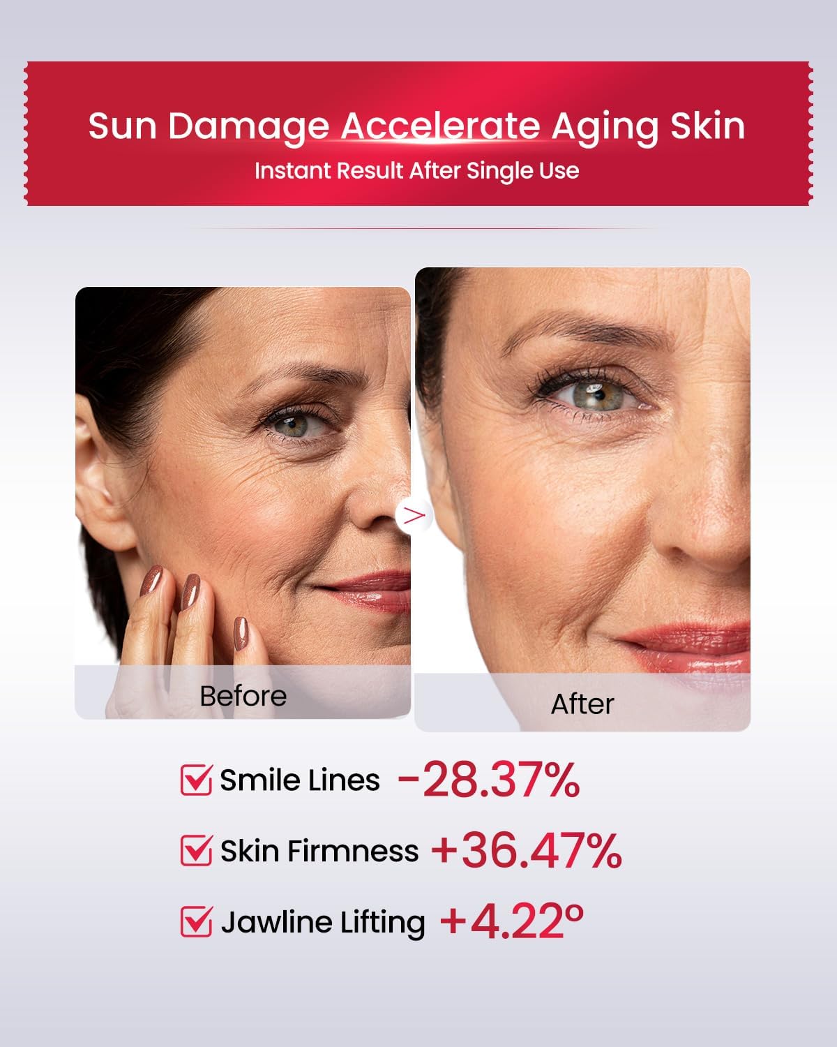 AMIRO HydraGlow Booster Facial Device, Skin Firming & Radiance Enhancing, Works with PDRN Serum, Portable at-Home LED Beauty Device