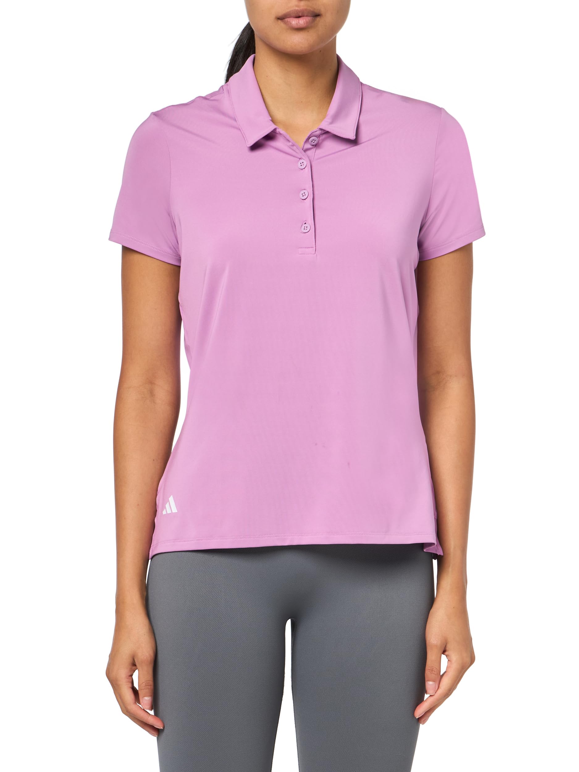 adidas Women's Ultimate365 Solid Short Sleeve Polo Shirt