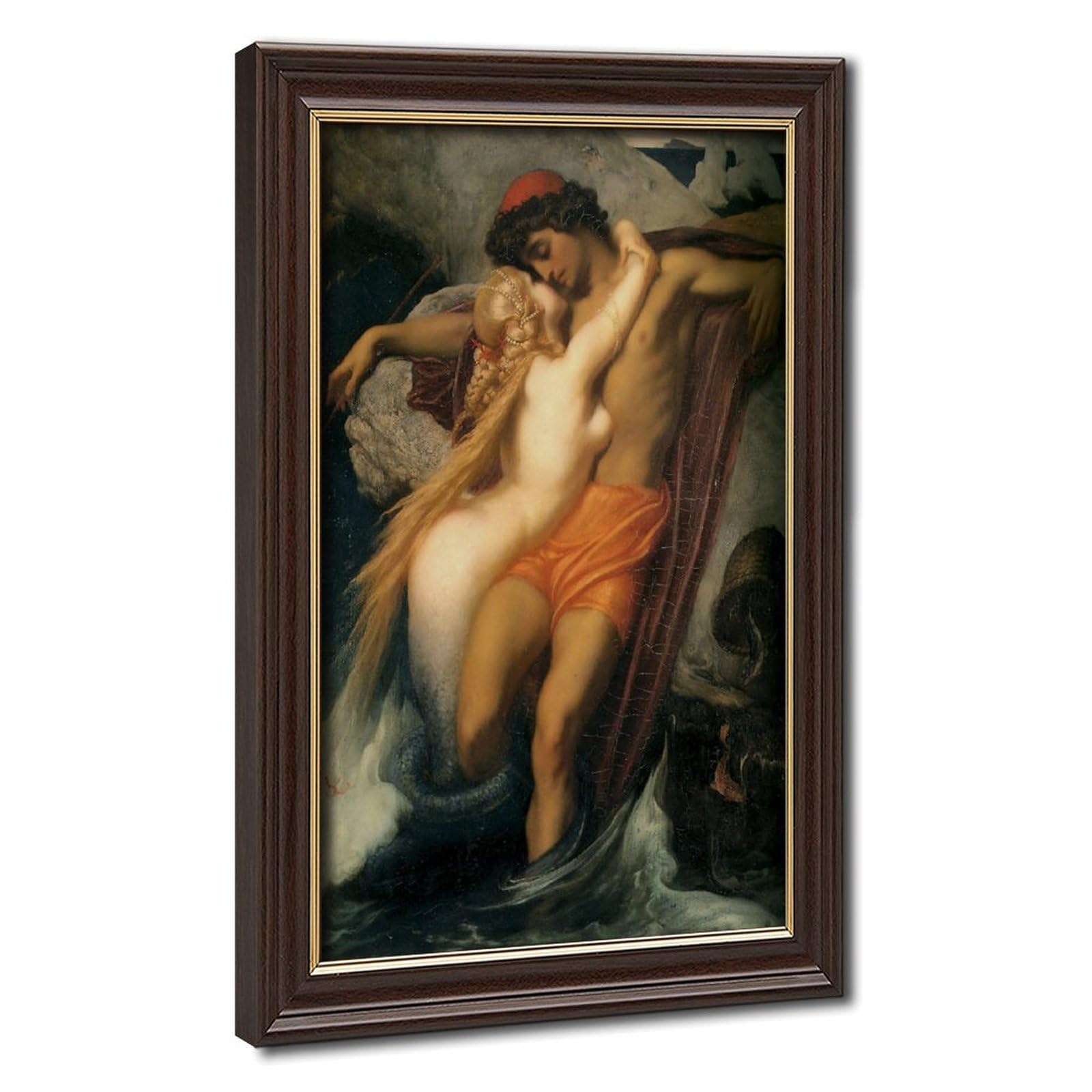 Cadre à suspendre Frederic Leighton 1858 en toile premium - 8