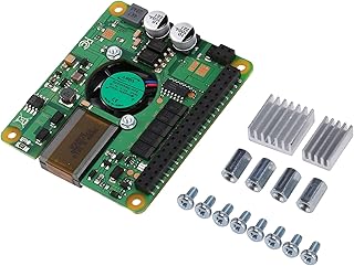 MANDDLAB For 52Pi Raspberry PoE HAT Module Expansion Board IEEE 802.3At-2009 PoE with Cooling Fan for Raspberry 4B / 3B+