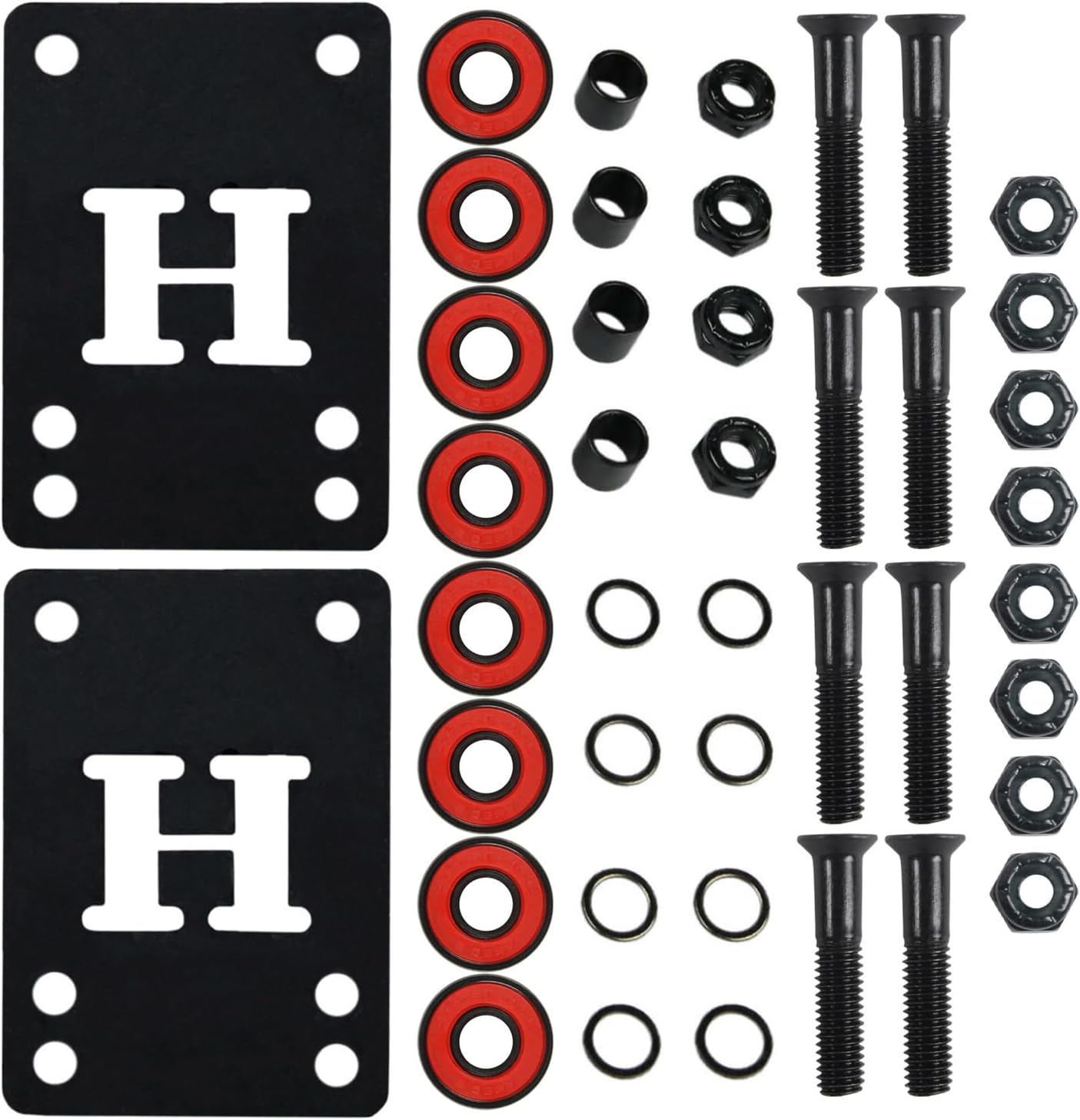 Moose Complete Skateboard Neon Yellow 7.5" Black/White Assembled