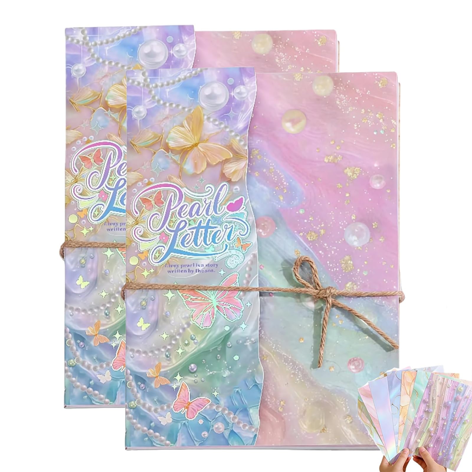 Papier de scrapbooking perlé vintage, matériel de scrapbooking floral pour fournitures de journal - 8