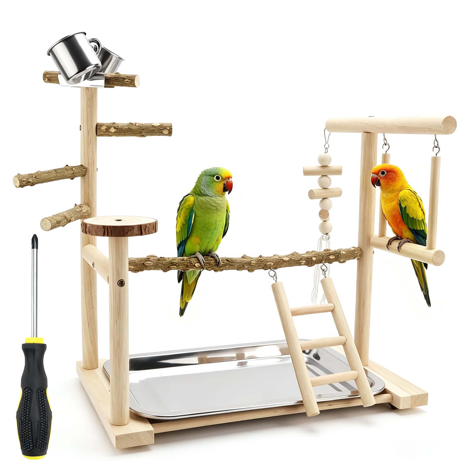 Papagei Vogelspielplatz Wellensittich Spielplatz Wellensittich Spielzeug Vogel Zubehör Vogelspielzeug Für Papageien Vogel Spielzeug Vogelbaum Bird Play Stand