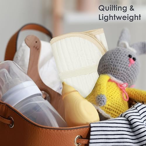 Miniatura 6 de Cambiador de pañales portátil, acolchado, más grueso, impermeable, cambiador, almohadilla de cambio, almohadilla de cama, tapete de juego, cambiador