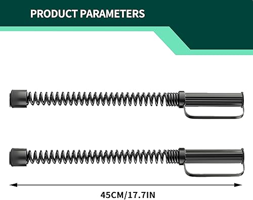 Miniatura 9 de 2 cuerdas de batalla sin cuerda, cuerdas de entrenamiento portátiles para gimnasio en casa con guantes antideslizantes, entrenamiento HIIT y fuerza