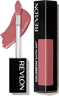 ColorStay Satin Ink Crown Jewels Liquid Lipstick, Longlasting & Waterproof Lipcolor, Moisturizing Creamy Formula Infused with Black Currant Seed Oil, 037 Majestic Rose, 0.17 fl oz.