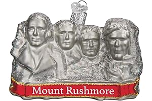 Celebrate American Heritage with Mount Rushmore Christmas Ornament