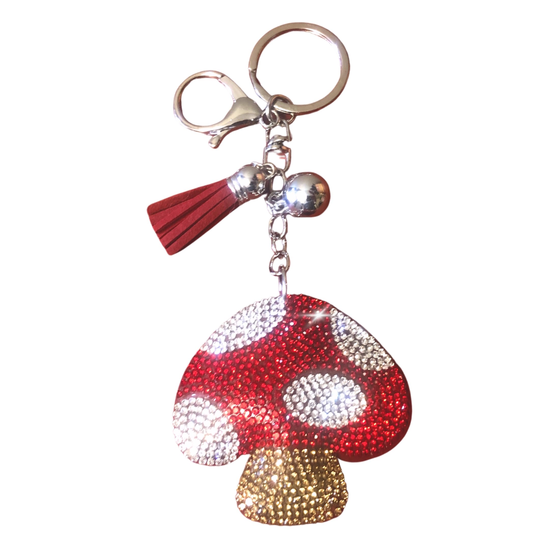 PopfizzyRhinestone Accessories for Women - Car Keys Keychain Charm, Purse Charms