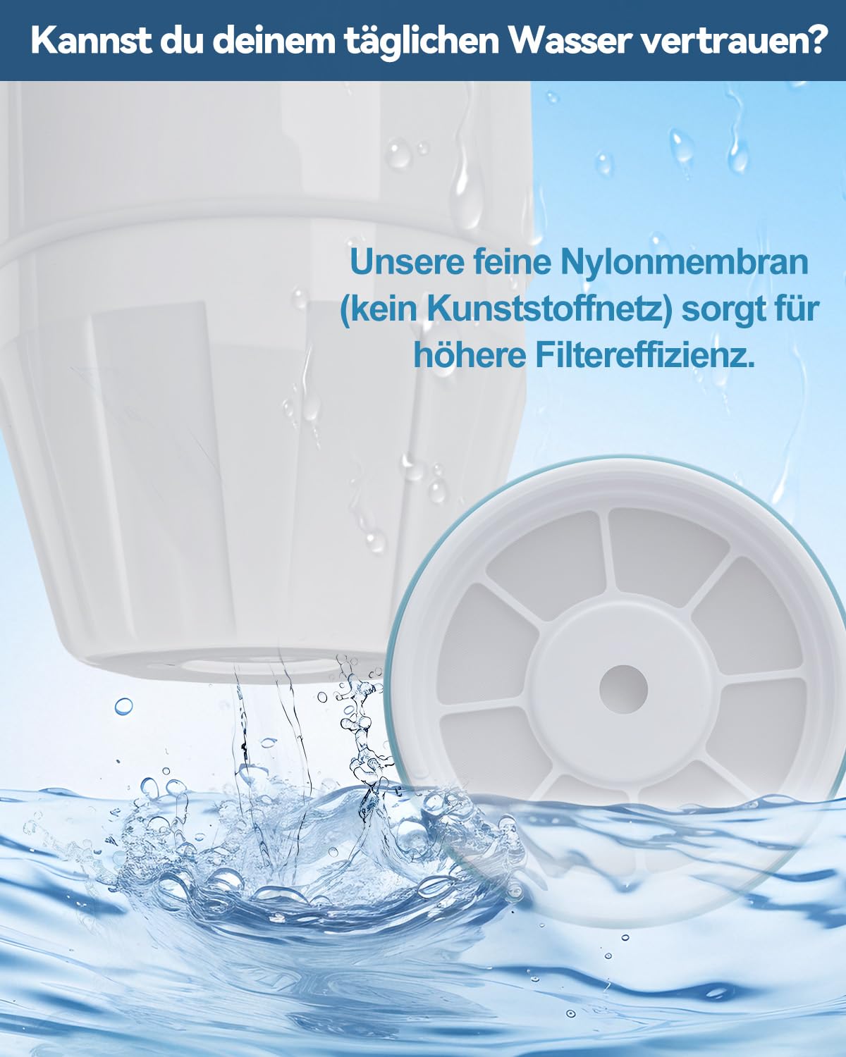 Wasserfilter Ersatz kompatibel mit ZeroWater 0 TDS Kartuschen– kompatibel mit ZR-001/003/004/006/008/012/017/ZR-600 u.a, Wasserfilter Ersatz, zur Reduzierung von Blei