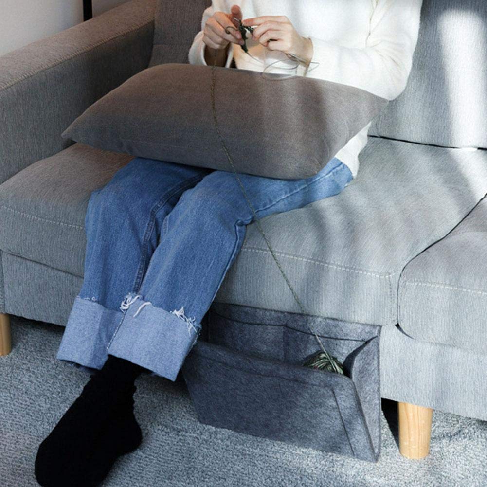 Sac De Rangement Pour Accoudoir De Fauteuil, Gris, Housse De Canap 180544