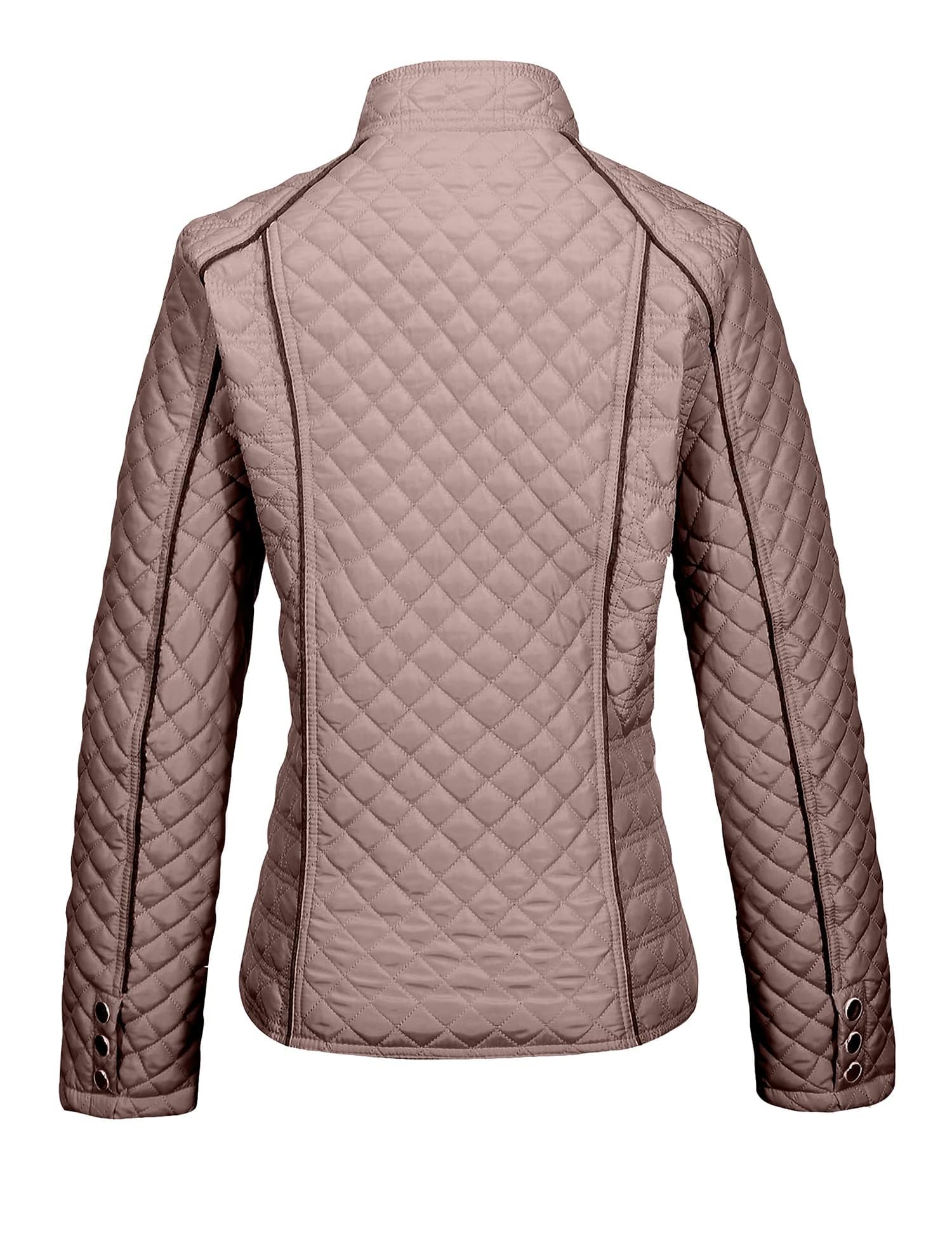 BELLIVERA Veste Matelassée Légère pour Femme, Manteaux D'Hiver pour Femme, Manteau à Bulles à Capuche Longue Rembourrée