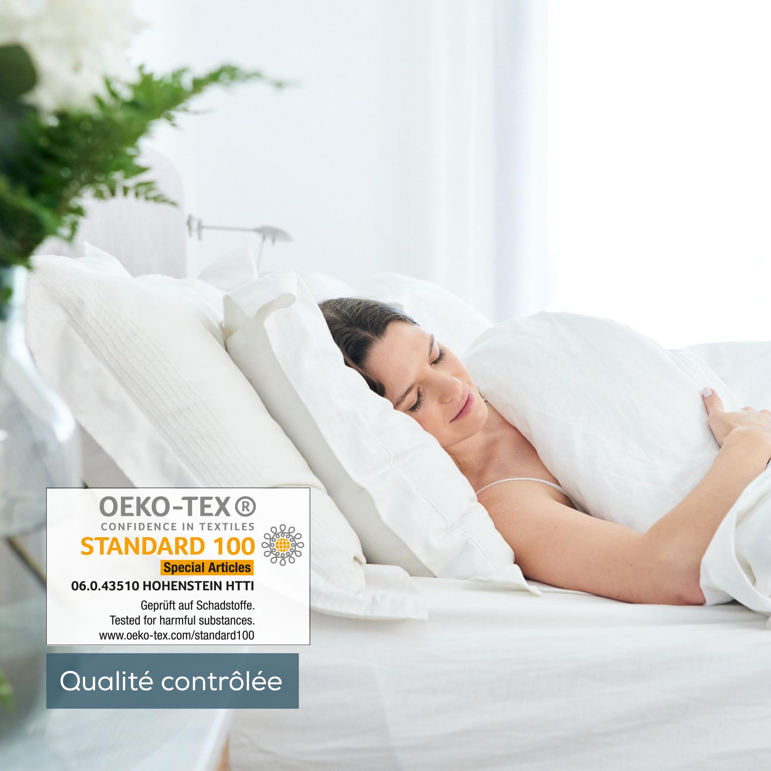 Beurer UB 90 Surmatelas chauffant confort, 150 x 80 cm, matelas chauffant souple avec 2 zones de température, 9 niveaux de température, avec retour automatique et Eco-Control, lavable en machine