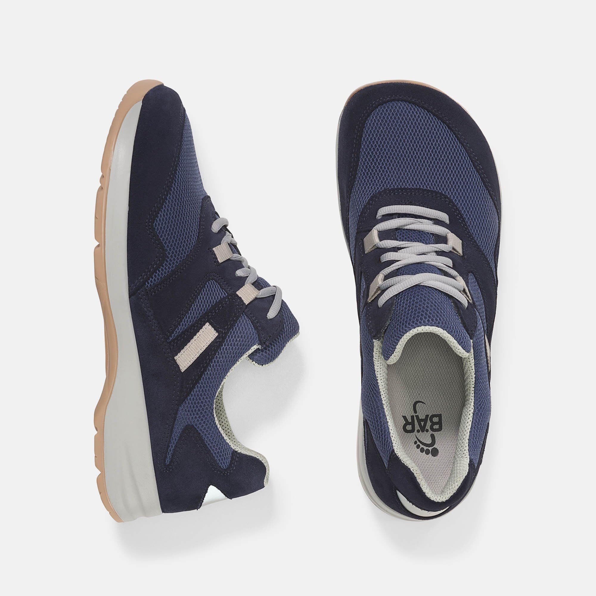 BÄR Easyrun - Unisexe - Lacets - Chaussures de course avec 100 % d'espace pour les orteils - Respirantes