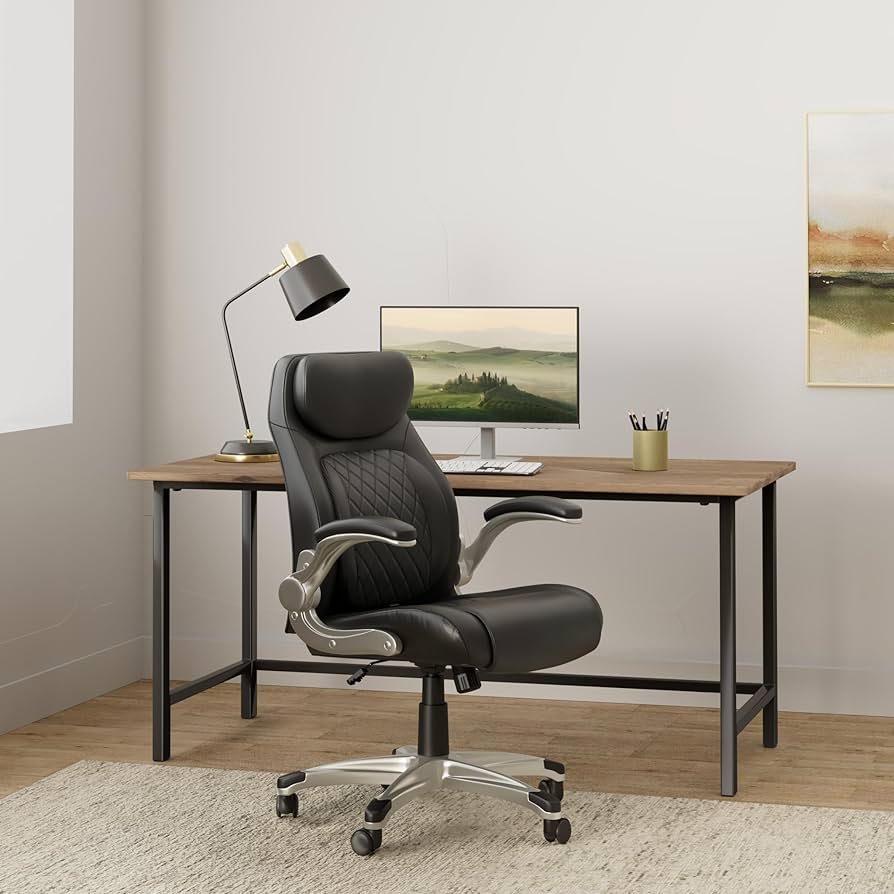 Amazon.com: Nouhaus +Posture Ergonomic PU Leather Office